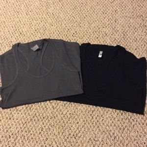 NWOT Racerback layering tanks